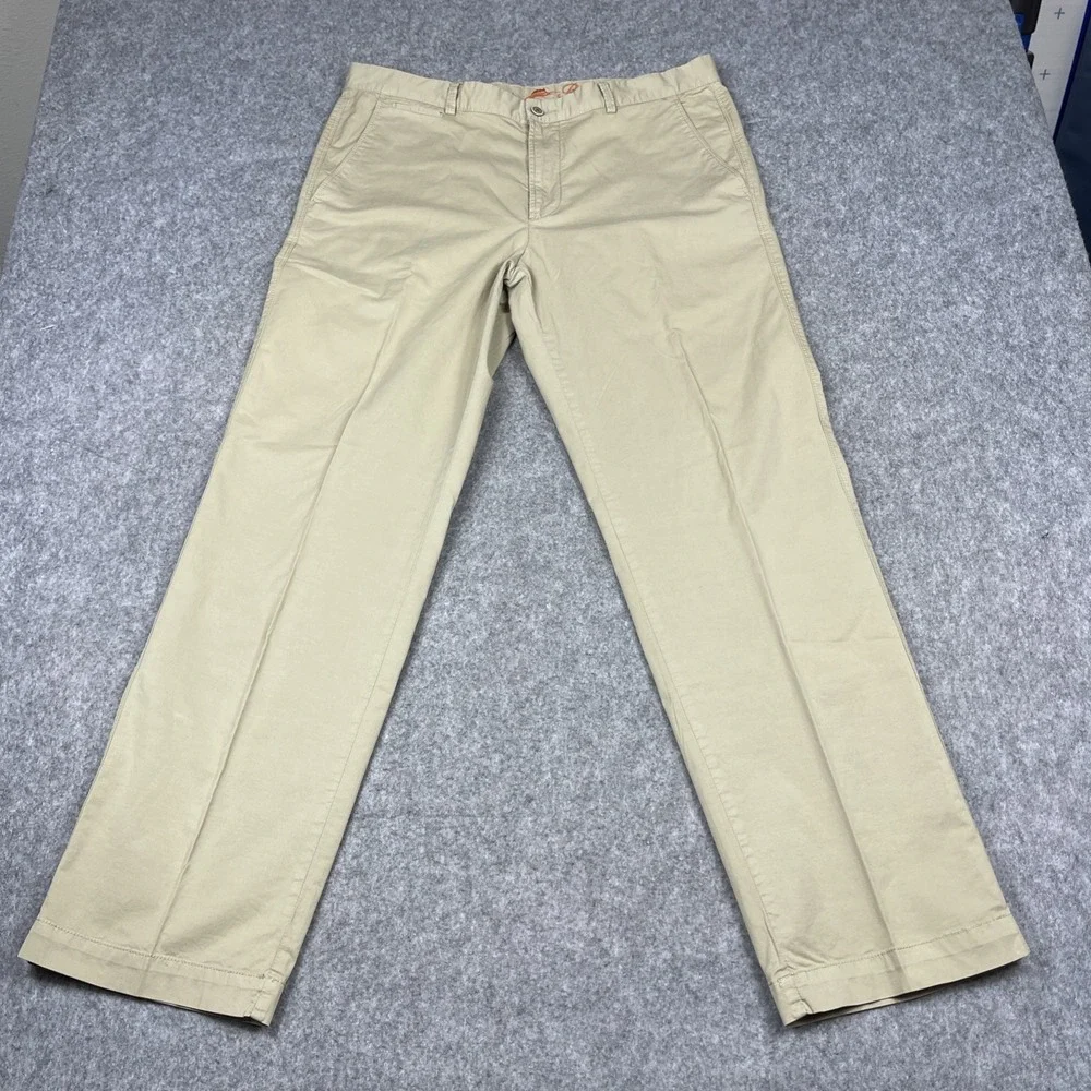 Tommy Bahama Performance 5-Pocket‎ Pants Mens 35x32 Khaki